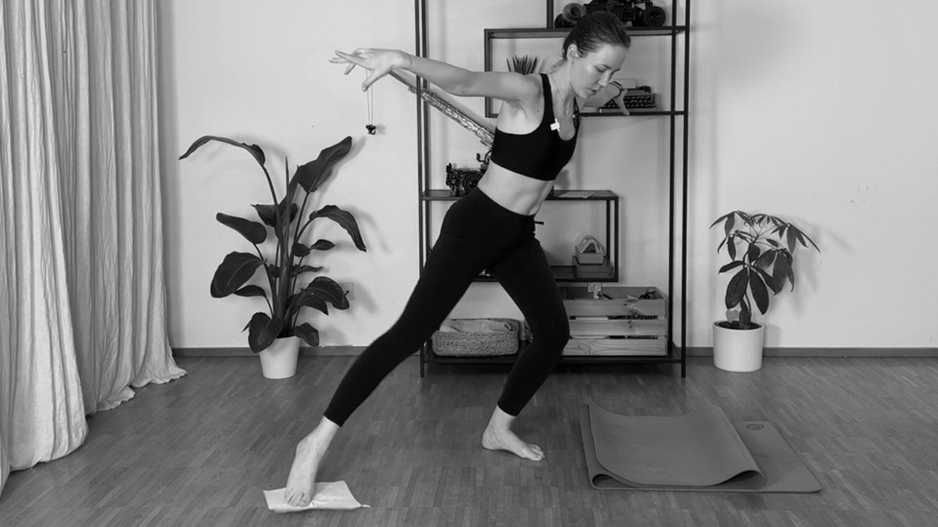 Pilates sa papirnatim ubrusom