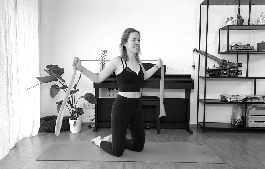 12 minuta ramena sa elastičnom trakom