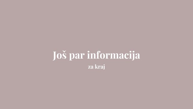 Jos par informacija za kraj